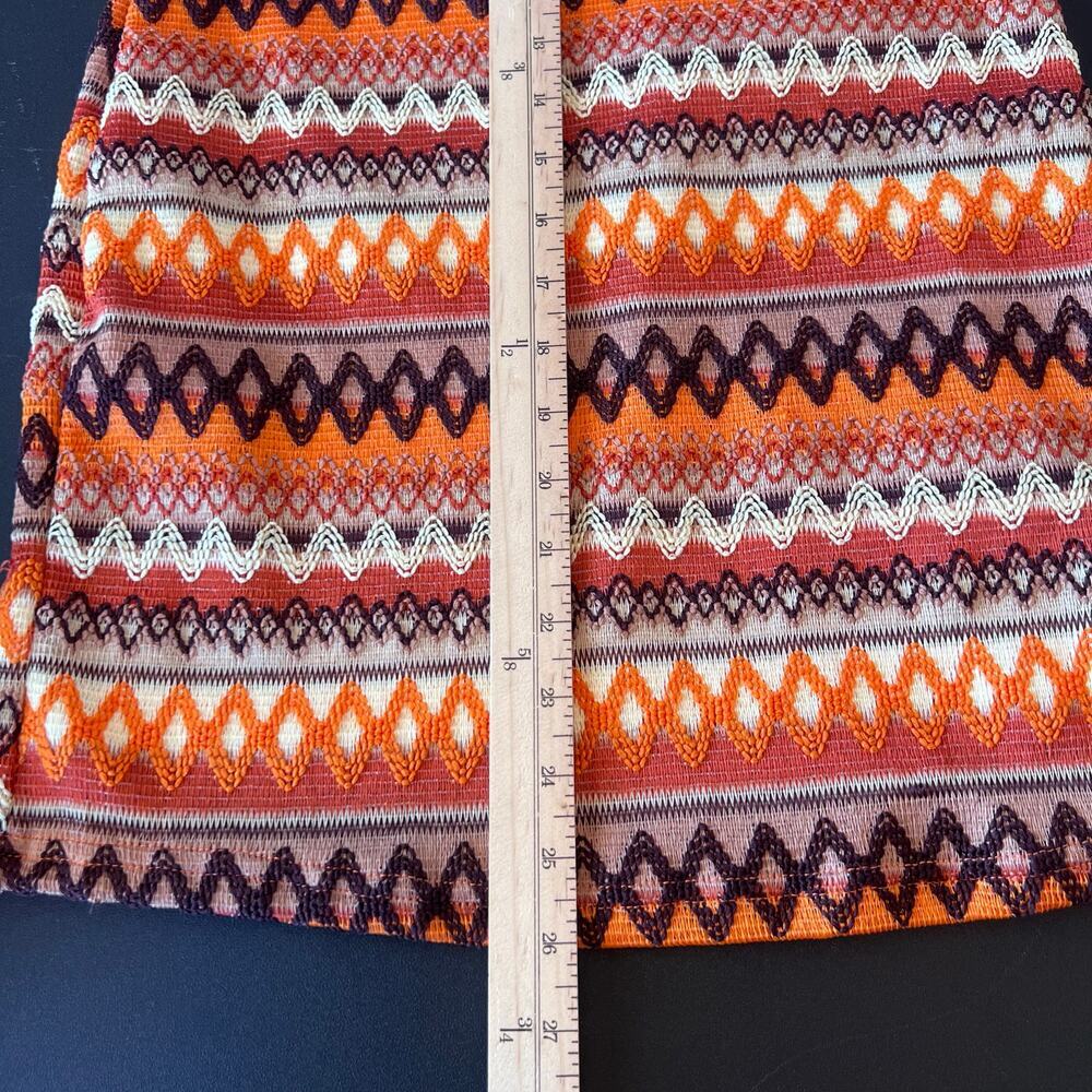 Shein BREEZAYA WOMENS GEOMETRIC STRAPLESS BODYCON MINI DRESS MULTI COLOR SIZE 4 - Picture 8 of 13
